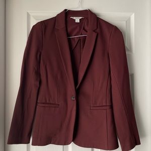 Maroon Blazer, size extra small